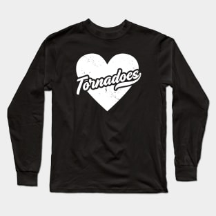 Vintage Tornadoes School Spirit // High School Football Mascot // Go Tornadoes Long Sleeve T-Shirt